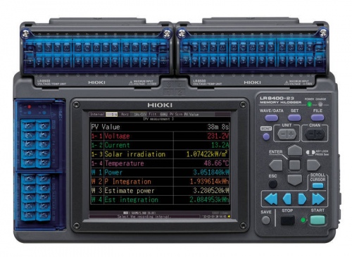 Верификатор мощности солнечных панелей (PV Power) HIOKI LR8400-92