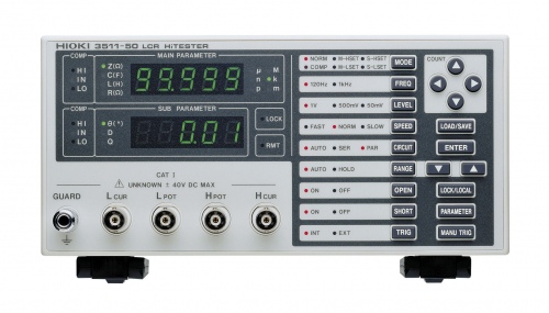 Анализатор иммитанса RLC до 120 Гц, 1 кГц HIOKI 3511-50