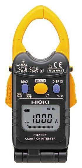 Миниатюрные токоизмерительные клещи с поворотным дисплеем HIOKI 3291