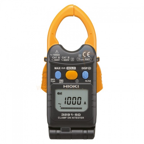 Миниатюрные токоизмерительные клещи с поворотным дисплеем HIOKI 3291-50